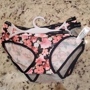 bebe girls underwear 5pc set